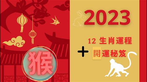 猴年2023運程|2023年12生肖運勢大全——生肖猴